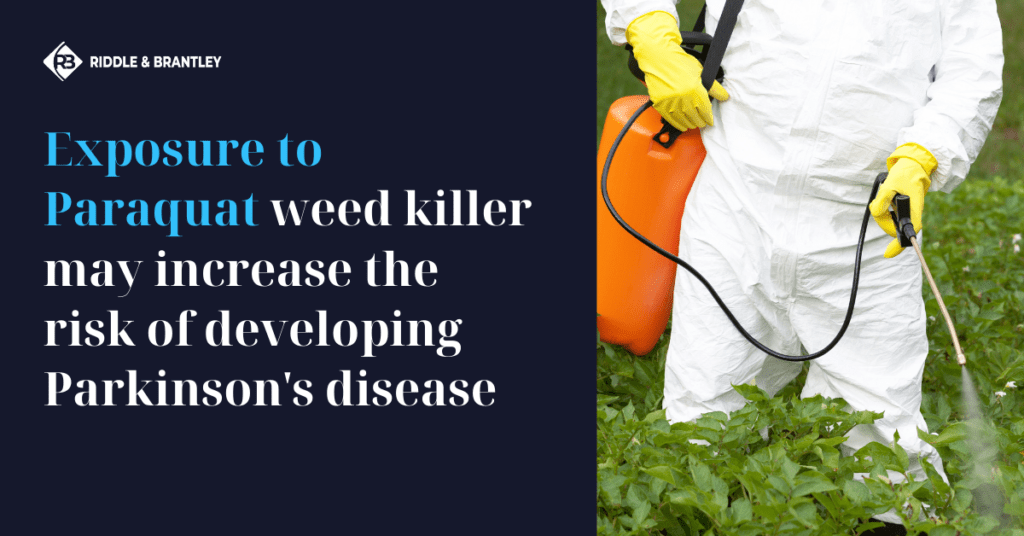 Paraquat Exposure Risks - Riddle & Riddle